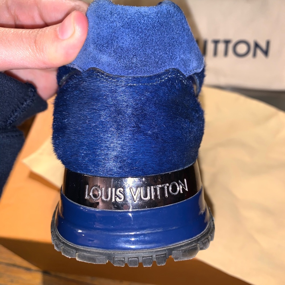 Authentic Louis Vuitton pony & python sneakers - image 6